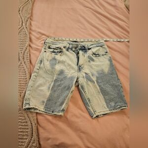 Levi's 412 Womens  Blue  Denim Shorts Size 31